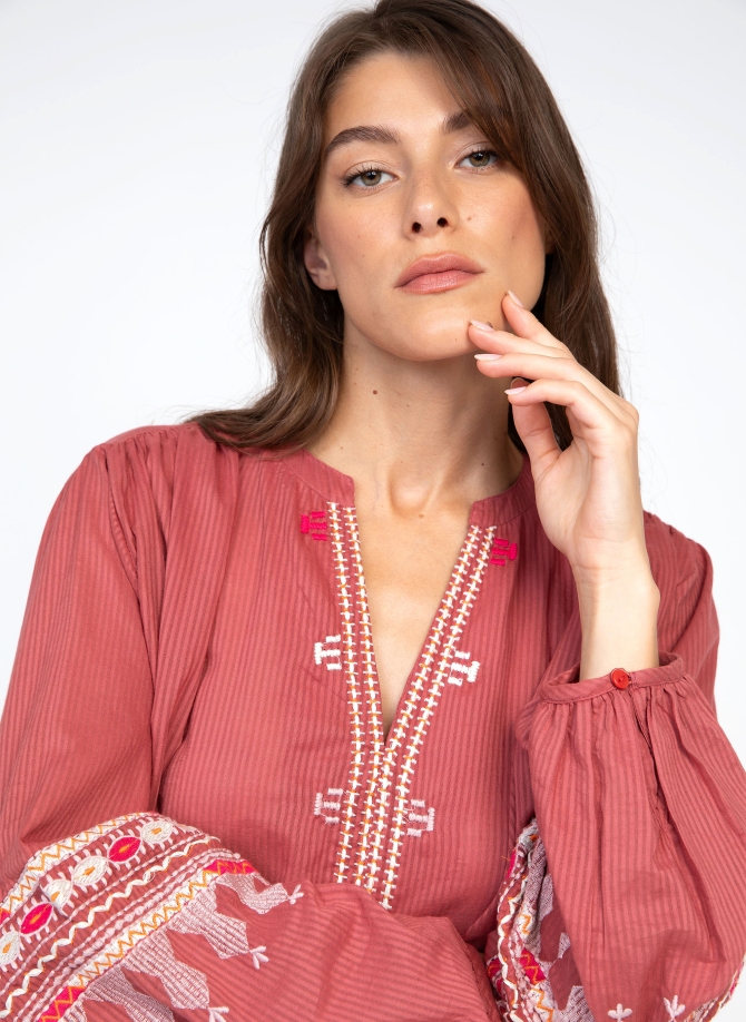 Embroidered blouse STEPHIE