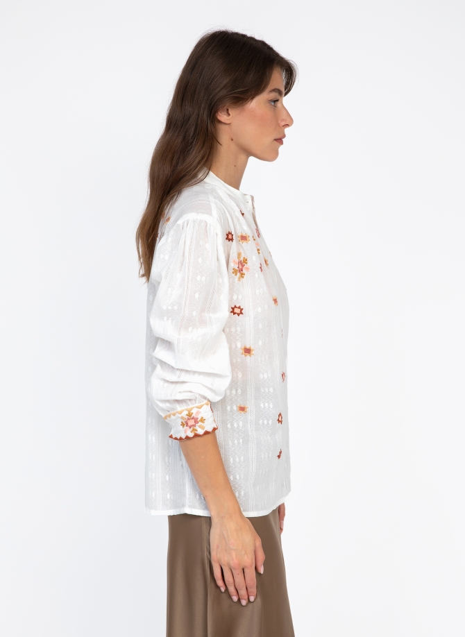 Embroidered blouse SOLINARY