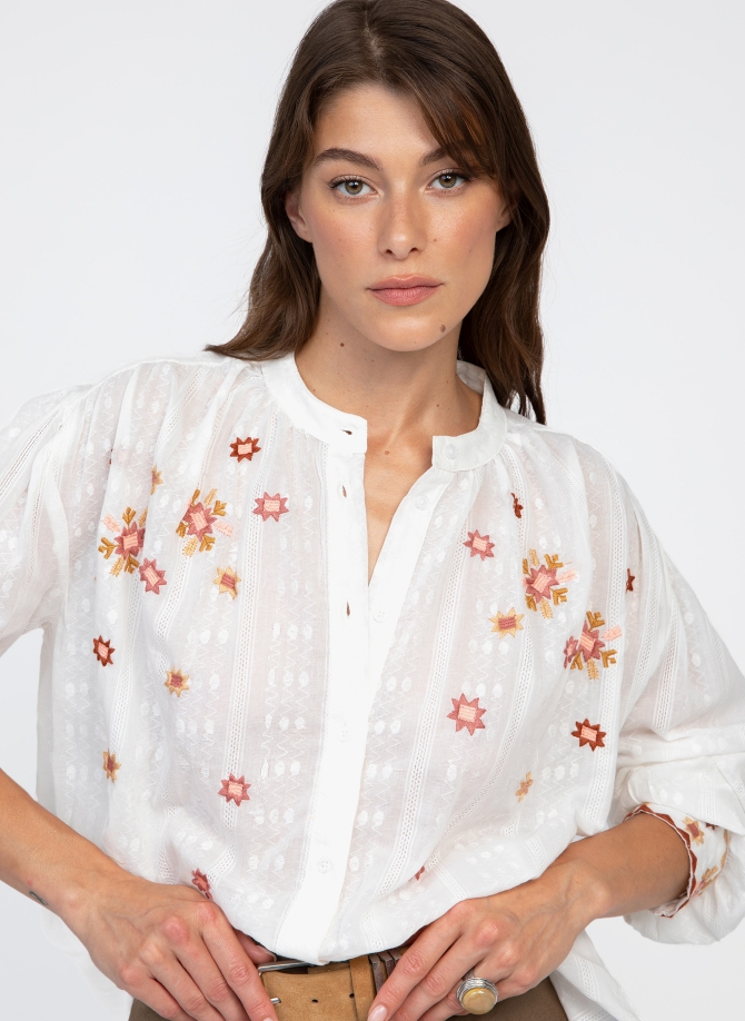 EMBROIDERED BLOUSE SOLINARY