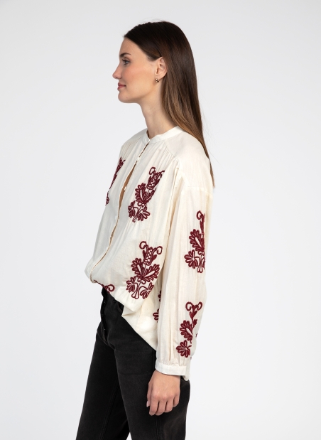 Blouse brodée SOLINATO