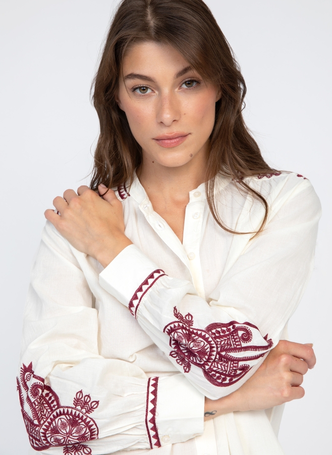 Embroidered blouse SOSSO