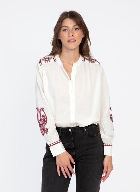 Embroidered blouse SOSSO