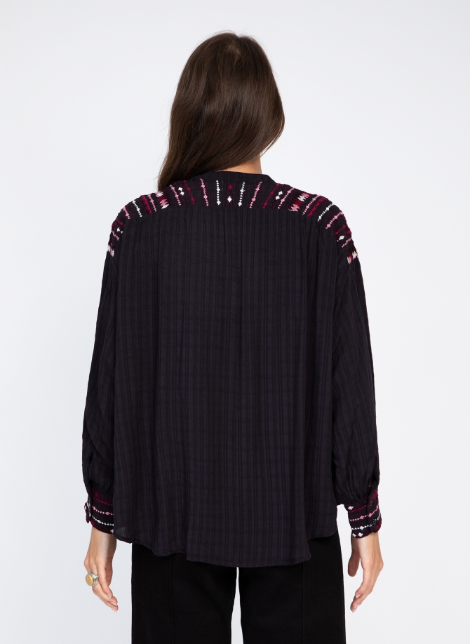 Embroidered blouse SOURRIA