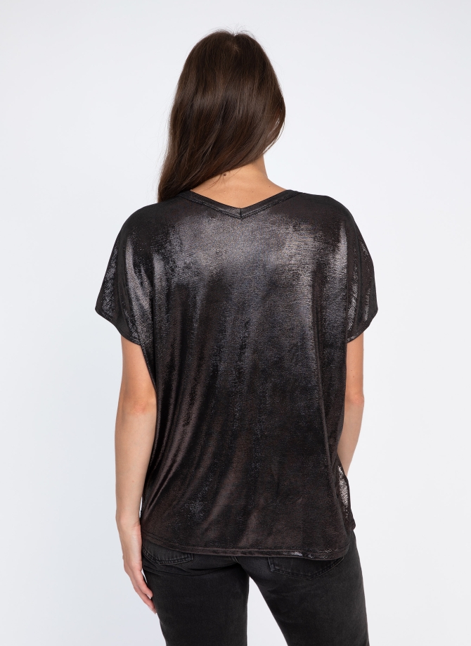 Iridescent t-shirt AGNEZ