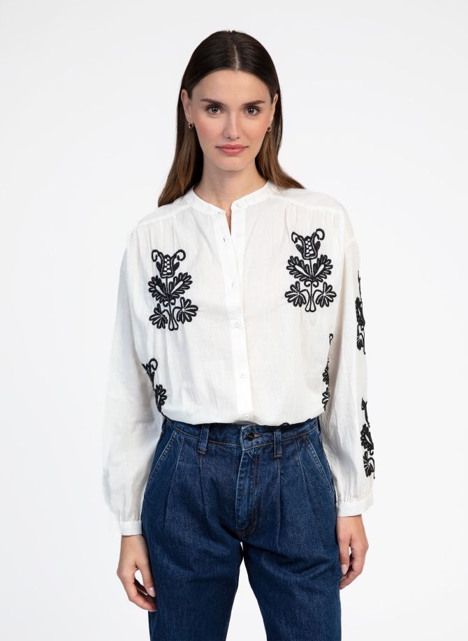 Blouse brodée SOLINATO