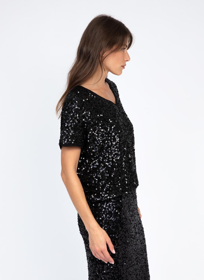 Sequin top ABIBOW