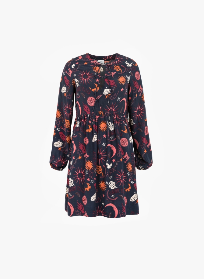 MANDILOU printed short dress