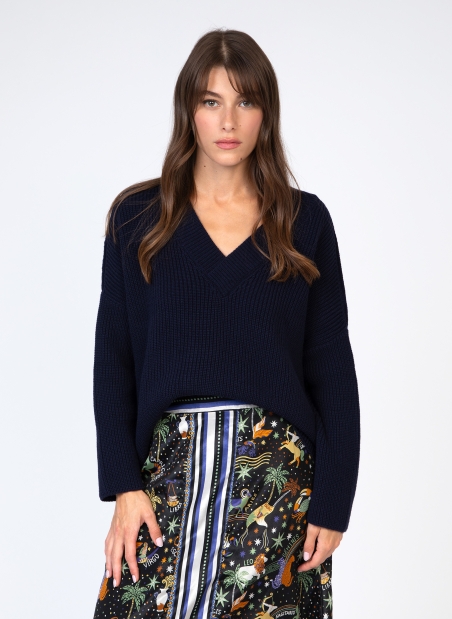 Pull en laine LADEMETER