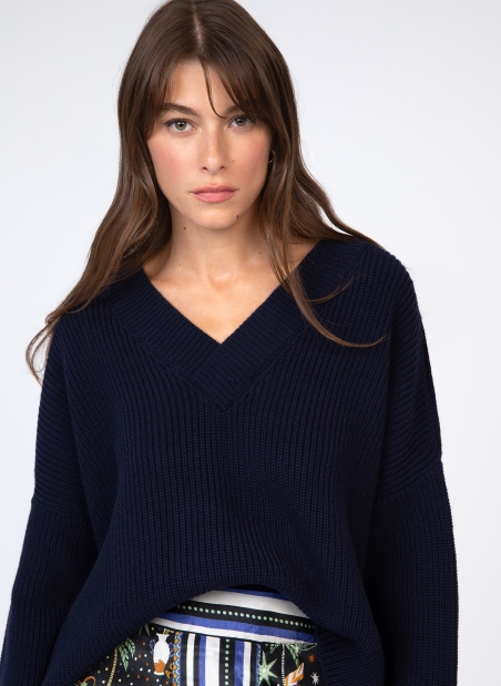 Pull en laine LADEMETER