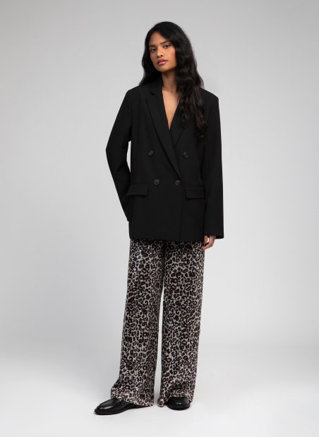 Leopard sequin pants PERRIT