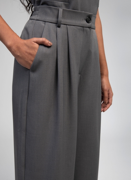 pleated elegant pants PEPINA