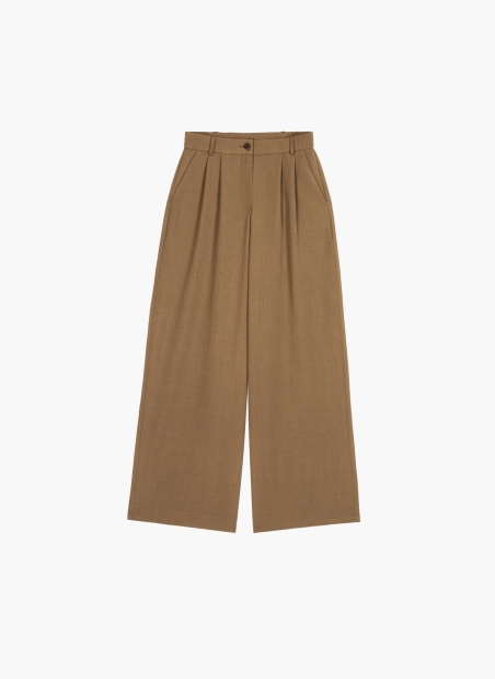 pleated elegant pants PEPINA