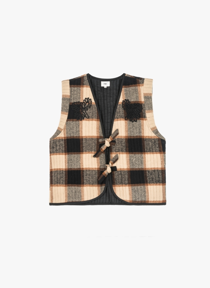 Sleeveless jacket SALTANA