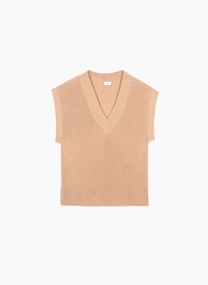 Sleeveless sweater LECYBELE