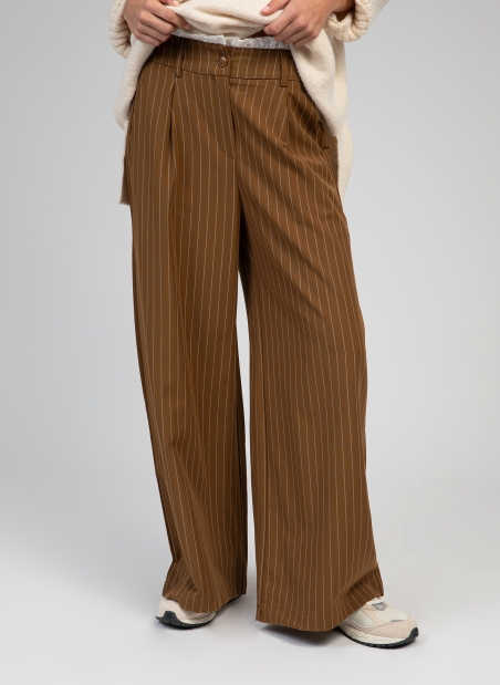 Pantalon avec détail dentelle PANOVA