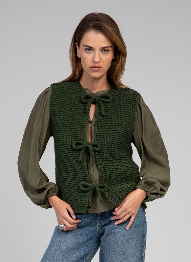 Bow tie cardigan LEGRINGA