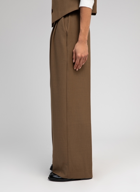 pleated elegant pants PEPINA