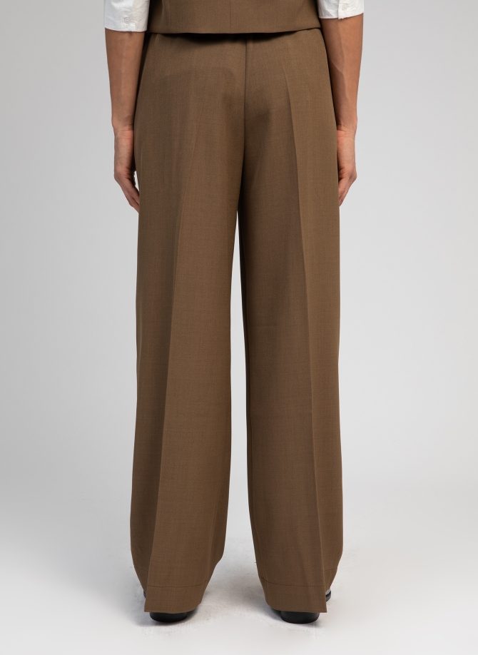 pleated elegant pants PEPINA