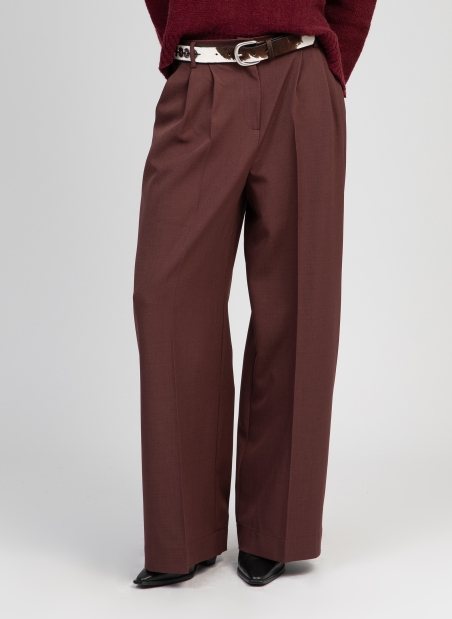 pleated elegant pants PEPINA