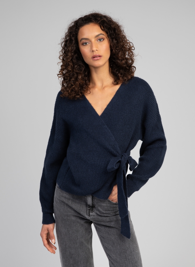 Wrap-over cardigan LENINONA