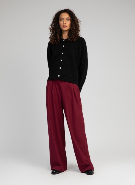 Pantalon élégant à pince PEPINA