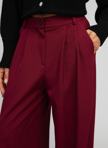 pleated elegant pants PEPINA