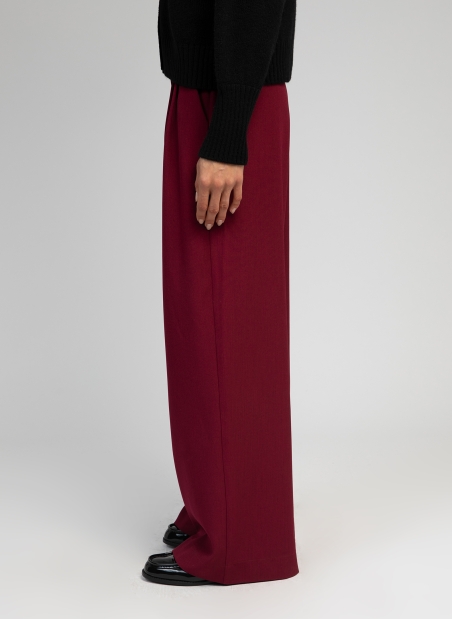 pleated elegant pants PEPINA