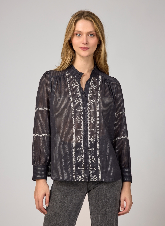 Blouse brodée SARIKA