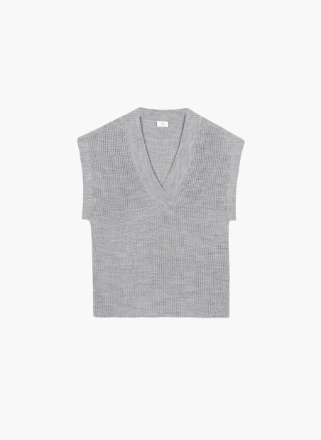 Sleeveless sweater LECYBELE