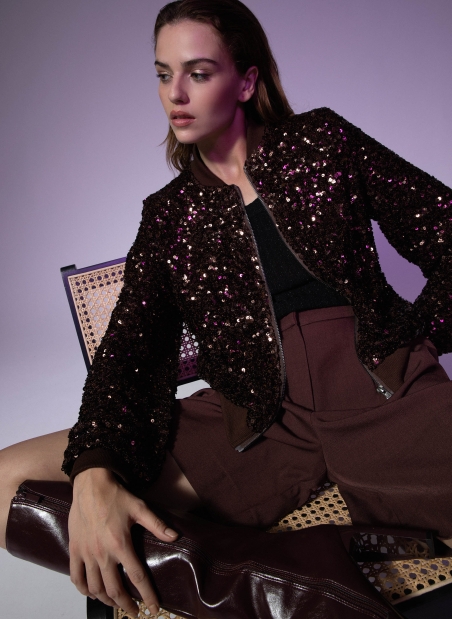 Sequined jacket HELMA