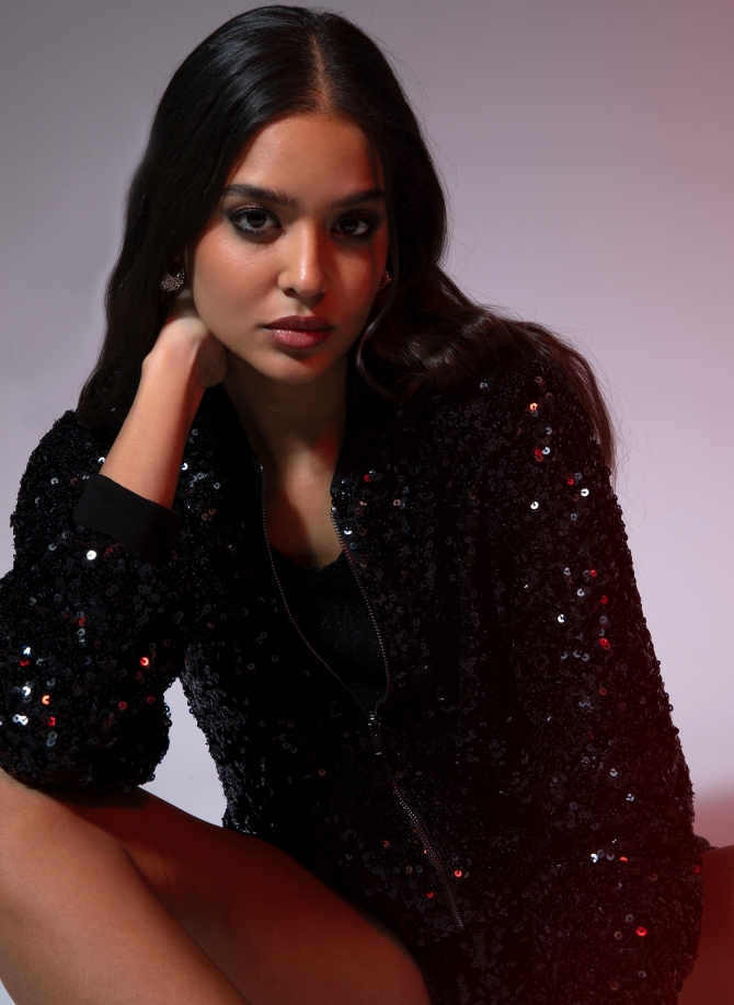 Blouson sequins HELMA