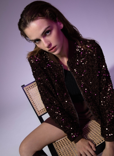 Blouson sequins HELMA